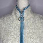 Ivory Ella NWT  Sz Small Full Zip Faux Sherpa Jacket Photo 1