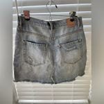 Free People   Button-Fly Cut Off Skirt size 29 Photo 2