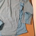 Nike Bin 16 Women’s  Blue Fleece Zip Up Jacket Liteweight Baby Blue Size Small Photo 3