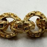 St. John Gold Chain Necklace 46" Palm Beach New York Text Links Statement ✨ Photo 13