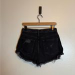 Free People  Lasso Short in Washed‎ Black Photo 4