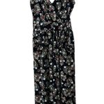 Kaileigh Stitch Fix Black Floral Rica Knit Cropped Jumpsuit Size S Photo 3