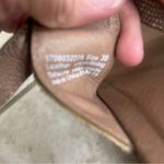 Dansko  Jessie Sand Lizard Two Strap  Leather Wedge‎ Heel Sandals Sz 39 US 8.5/9 Photo 10