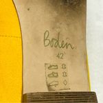 Boden Melody Suede Leather Flat Loafer Tassel Slip On Shoe Mustard Yellow EUR 42 Size 11 Photo 5