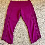 Lululemon Women's  Size 12 Plum Hot To Street Crop Legging workout yoga dance Photo 2