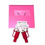 Betsey Johnson Tumbler Statement Earrings Photo 2