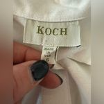 Koch  Elegant White Button Down Shirt Photo 4