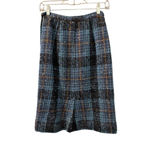 Vintage 60's Donnybrook Original Pea Coat Suit Set Jacket Skirt Wool Size Small Blue Photo 15