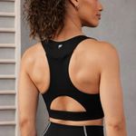 Fabletics New On-The-Go Midi Medium Impact Sports Bra in Black size XXL/1X Photo 1