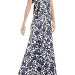 Monique Lhuillier Blue White Floral Gown
Bow Back Formal Size 4 Photo 5