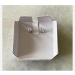 Contessa Di Capri Pierced Earrings CZ Cubic Zirconia Studs Sterling Silver Photo 7