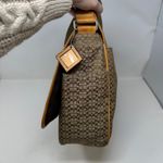 Coach  Signature‎ Canvas Leather Diaper Messenger Bag Brown F77004 Photo 9