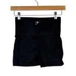 Gymshark  Black Seamless Workout Shorts Women's High Waisted Compression Fit Photo 1