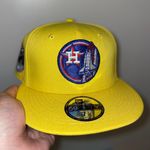 New Era Exclusive fitted sonic inspired Houston Astros Apollo size 7 1/8 brand new sold out Photo 0