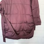 Avec Les Filles Women’s 3X Burgundy Assymetrical Puff Jacket New Photo 6