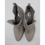 Journee Collection  Issla Faux Suede Slip On Ankle Boots Shoes Women's Size 9 Photo 6