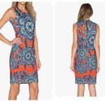 Hunter Bell  Shannon Jewels Print Scuba Sleeveless‎ Above The Knee Dress Size M Photo 1