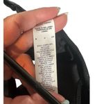 Nike  Black Logo Front Racerback V-Neck Front Design Sports Bra Women Sz S Photo 6