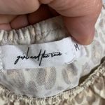 Girl and the Sun Leopard Print Sundress Size M Brown Size M Photo 2