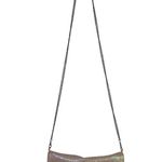 Jessica McClintock VTG Pink Iridescent Metal Mesh Purse Tassle/Chain Strap Photo 1