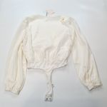 superdown Tammie Deep V Bodysuit in Ivory Photo 14