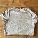 Gray Fitted Short Sleeve T Photo 2