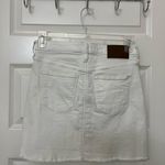 J.Crew  Mercantile White Denim Mini Skirt Size 2 Photo 8