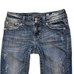 Miss Me Bootcut Jeans JP4656B9 Bling Pocket Distressed Embellished, Sz 28 Photo 6