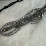Boutique Silver Beaded Boho Headband Photo 1