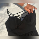 Bisou Bisou  Black Maxi Dress Photo 4