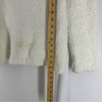 Z Supply  Lounge Pullover Hoodie Snow Good Plush Womens Medium Beige Photo 4