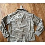 Democracy  Corduroy Shirt Jacket Women XS Tan  Corduroy Button Front Shacket Photo 1