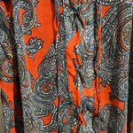 Soho  Jeans Paisley top with Tie front - size Medium Photo 2