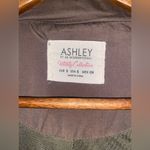 Ashley by 26 International Army Green Cargo Jacket with Drawstring & Hood Photo 5