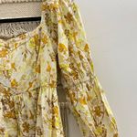 Hello Molly Yellow Floral Print Dress Photo 4