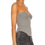 Fleur du Mal strapless corset top NEW Gray Photo 1