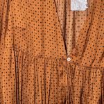 Free People Show Stoppin Blouse NWT Flowy Long Sleeve Fall Boho Size Medium Photo 6