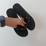 Coach Black Flip Flop Sandals size 9 Photo 7