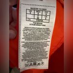 Marciano  Orange Halter Romper Jumpsuit Open Back Size 6 Excellent Condition Photo 6