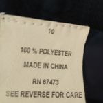 Danny & Nicole Danny Nicole 10 Workwear Skirt Double Breasted Suit Floral Laser in Navy Photo 8