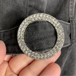 Primark Cares black denim mini dress puffed sleeves size 0 Photo 3