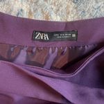 ZARA Women’s Small Purple Ruffle Bow Skirt Photo 4