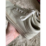 Vans  Leather Low Top Sneakers Old Skool 90s Y2K Ivory VTG Skater Preppy Gen Z 6 Photo 6