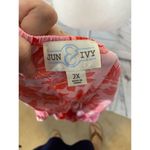 Jun & Ivy  Floral Crisscross Top Size 2X Photo 5