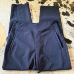 Athleta Endless High Rise Pant In Navy Athletic Size 4 Photo 2