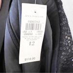 Ann Taylor Black Sequin Skirt Photo 3