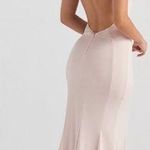 House Of CB NWOT Juliette Blush Pink Halter Gown Sz S Photo 1