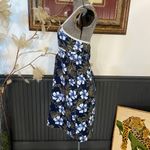 Y2K Sister Clothing Floral Hawaiian Halter Mini Dress 100% Cotton Photo 5