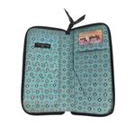 Vera Bradley Family Travel Wallet in Java Blue, Retired Pattern Photo 6