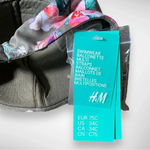 H/M Women's Gray Floral Balconette Bikini Top 34C | NWT Size undefined Photo 2